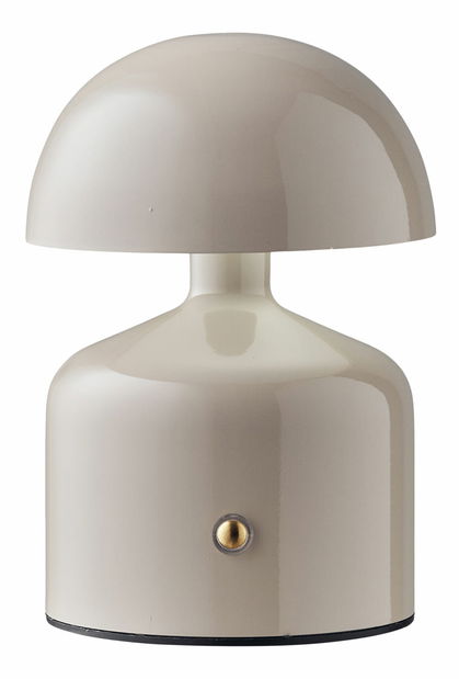 Stolová lampa Asinora (sivá)