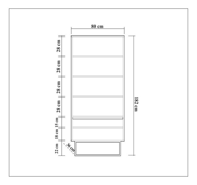 Raft Laxi Rea (travertin)