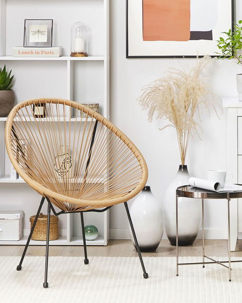 Záhradné kreslo Alvarez (prírodná)