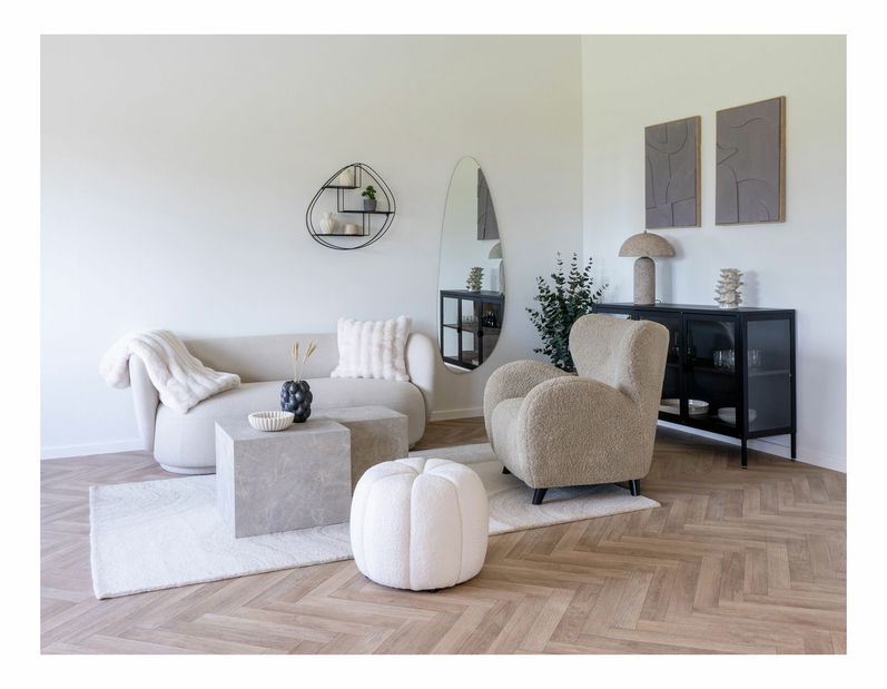 Tepih Srideliaora 2 (svijetlosmeđa + slonovača)