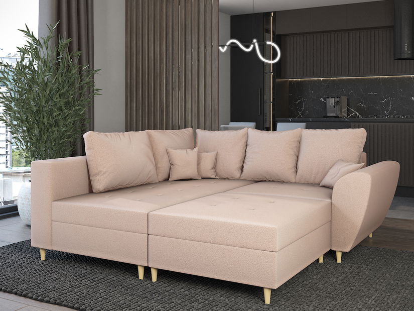 Sarokkanapé Tram (B) (szürke)