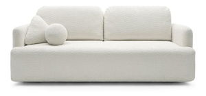 Canapea trei locuri Linaki (crem + negru)