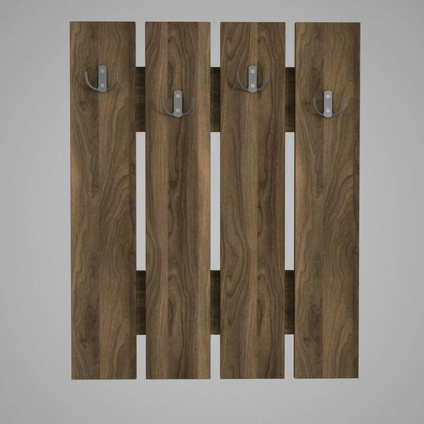 Vešiakový panel Angus (Orech)