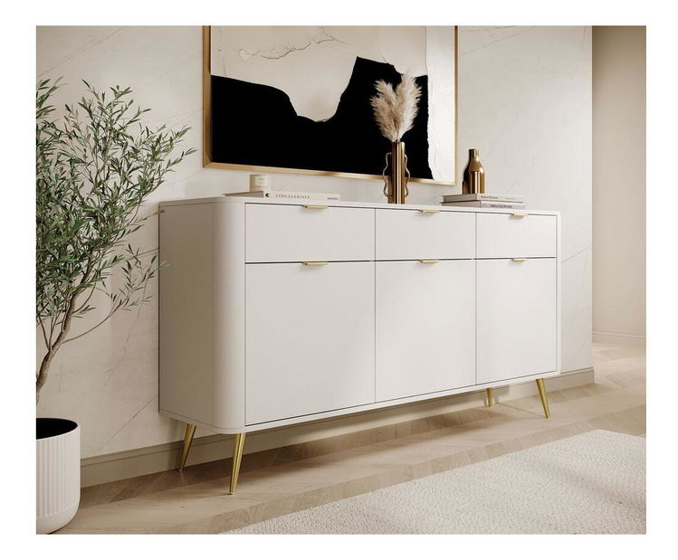 Komód Ovenia O3 (fehér)