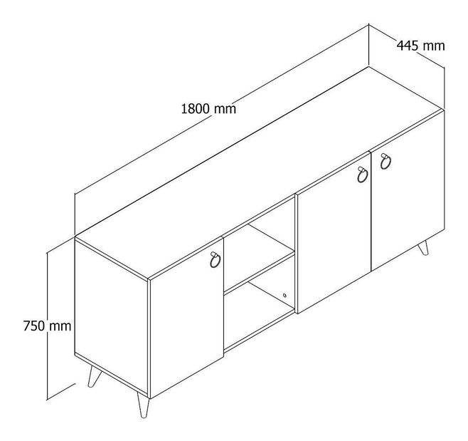 Skrinka Lesetu 3 (borovica atlantická) 