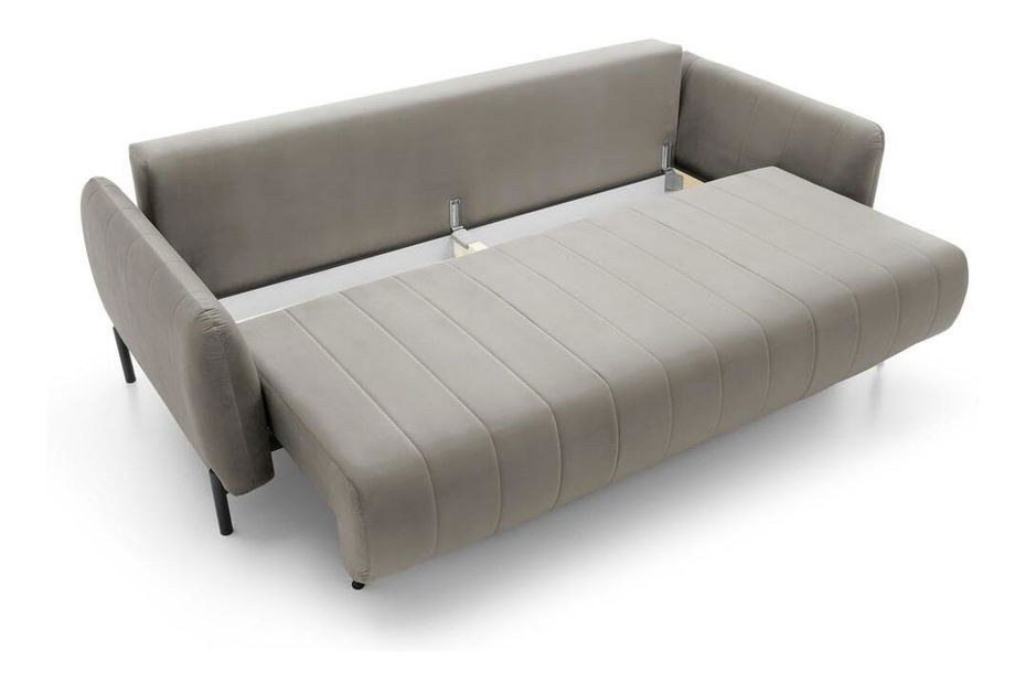 Háromszemélyes kanapé Newbie (szürke + fekete) 