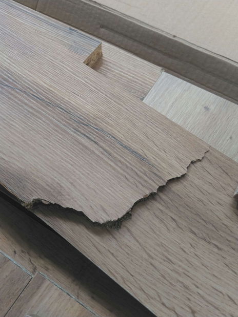 Manželská posteľ 160 cm Michigin (dub wotan) (s úložným priestorom) *bazár