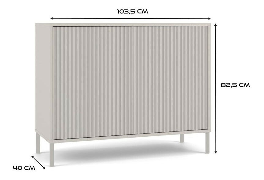Szekrény Kamarussa Slim 5 A (kasmír)