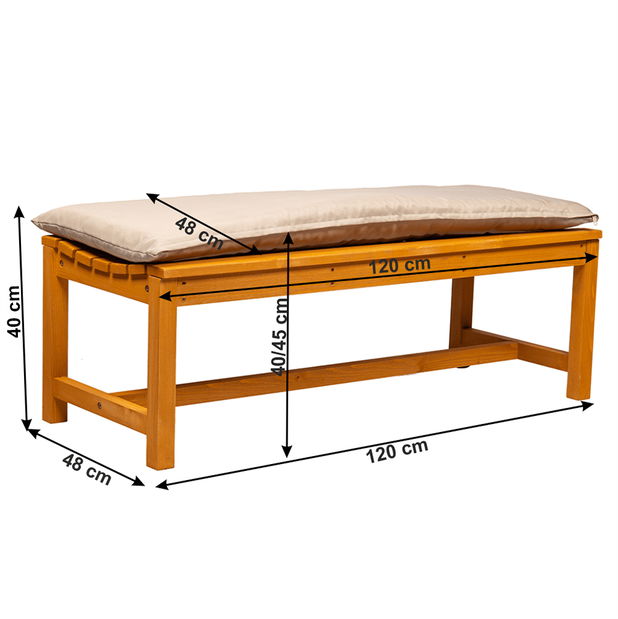 Záhradná lavička Vanara