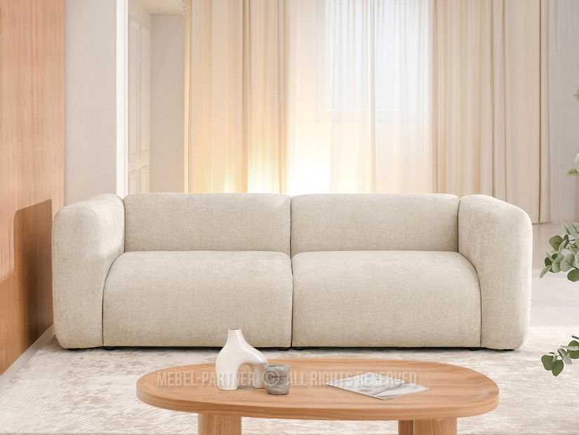 Canapea două locuri Baltza (bej + negru)