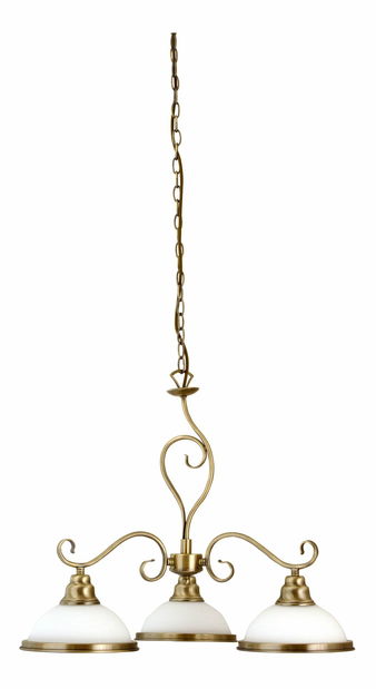 Aplică de perete Elisett 2753 (bronz + alb)