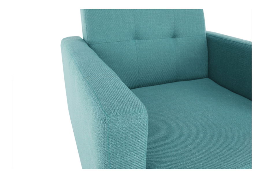 Fotoliu extensibil Alestra (turcoaz)