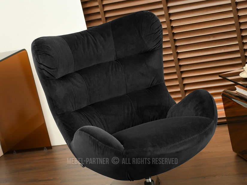 Fotoliu relax Sikula (negru)