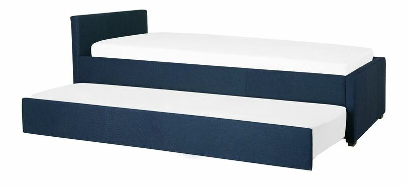 Rozkladacia posteľ 80 cm MERMAID (s roštom) (modrá) *bazár