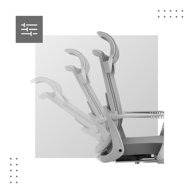 Irodai szék Matryx 3.6 (szürke)