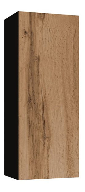 Fotoliu suspendat Zylia 90 (Negru + Stejar wotan)