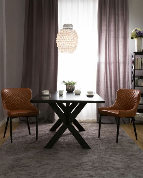 Set 2ks. jedálenských stoličiek Soho (hnedá)