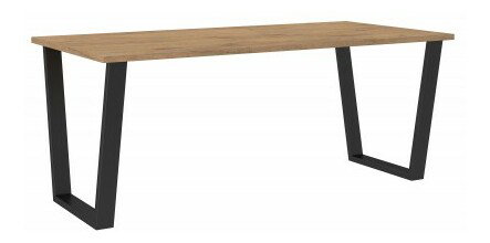 Étkezőasztal Carol 185x90 (lancelot tölgy) (4-6 fő részére)