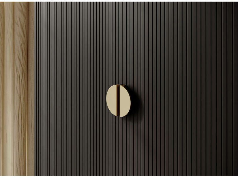 Dulap de haine Moonie XIII (negru + alb)