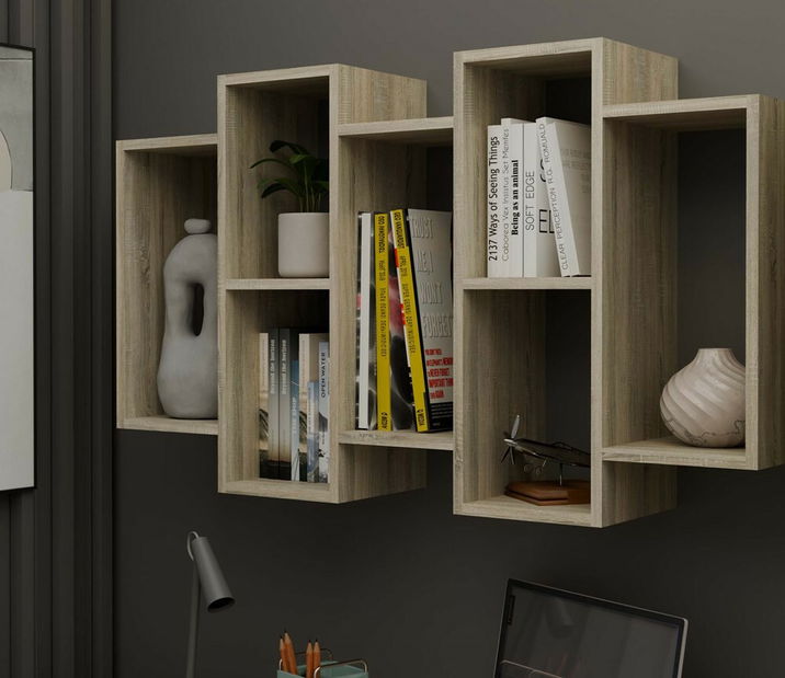 Nástenná polica Batiscafo 1 (dub sonoma)