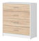Komód Nepo Plus 7 (fehér + szonoma tölgy) 