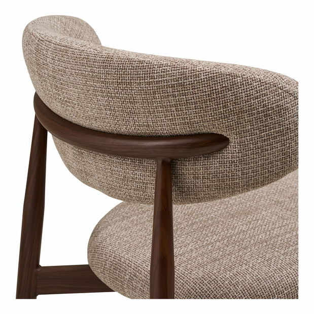 Jedálenská stolička Lsidinaina 1 (piesková + orech)