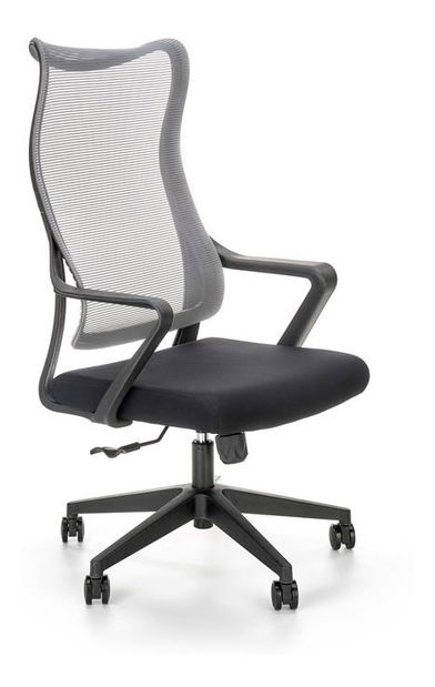Irodai fotel Les (fekete + szürke)