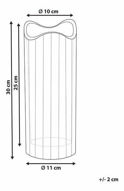 Váza Perza (ružová)