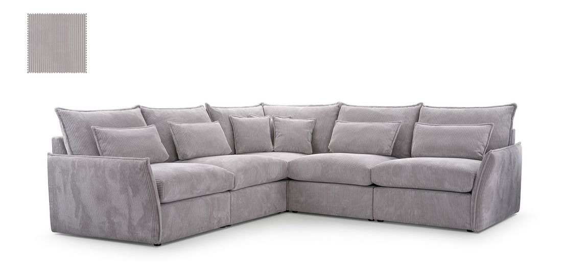 Sarokkanapé Eldia (B) (lila)