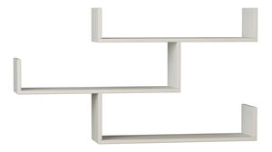 Nástenná polica Tiby (biela)