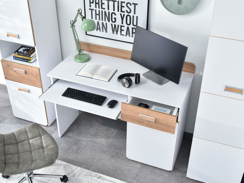 Mobilier cameră studenți Clerigo 07 (alb)