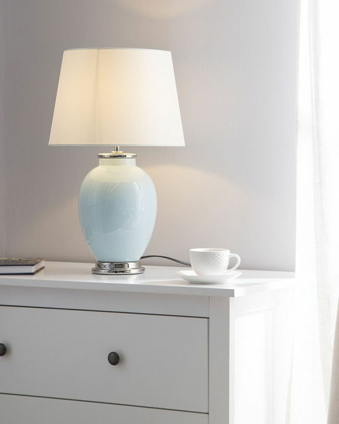 Stolná lampa Buenta (svetlomodrá)