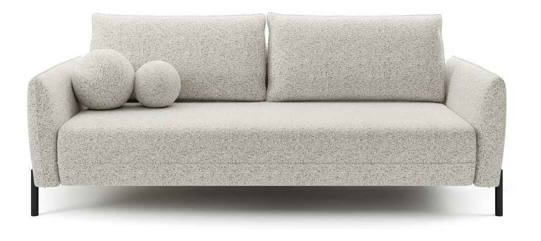 Háromszemélyes kanapé Veratta (bézs + fekete) 