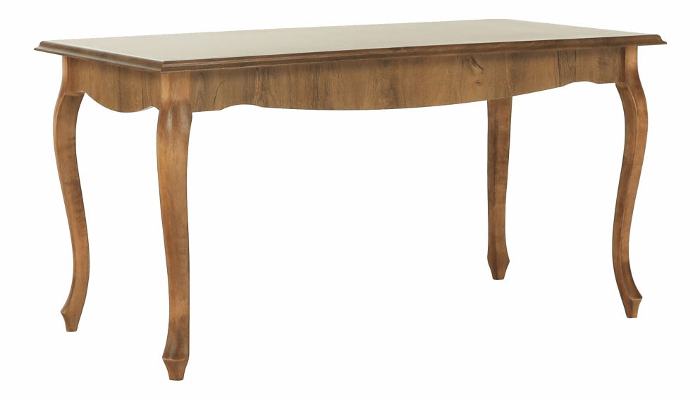 Masă de sufragerie Valiara DA19 (stejar lefkas) (pentru 6 persoane)