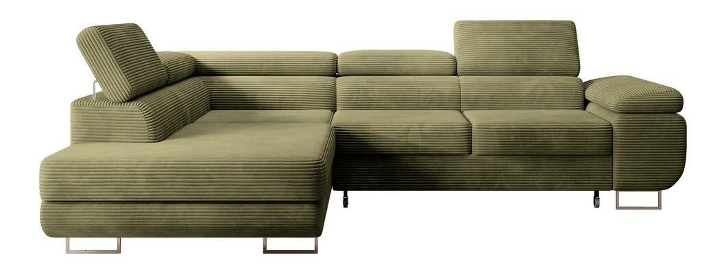 Colțar Stiletto (S) (măslin + argintiu)