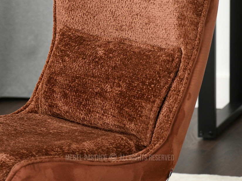 Scaun Nanny (cupru + negru)