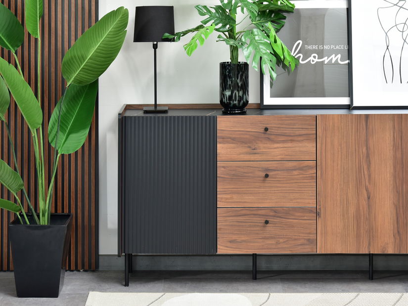 Komoda Protegidas P06 (čierna)