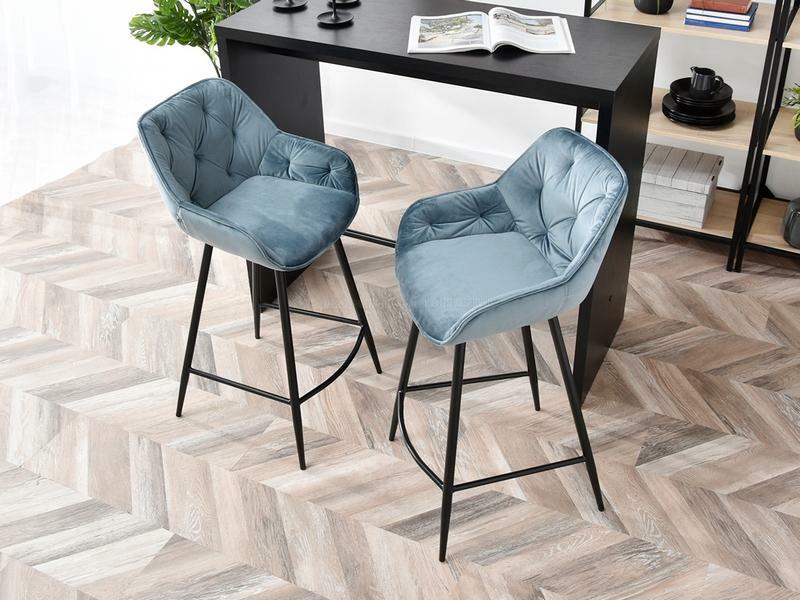 Stolica Lars (plava + crna)