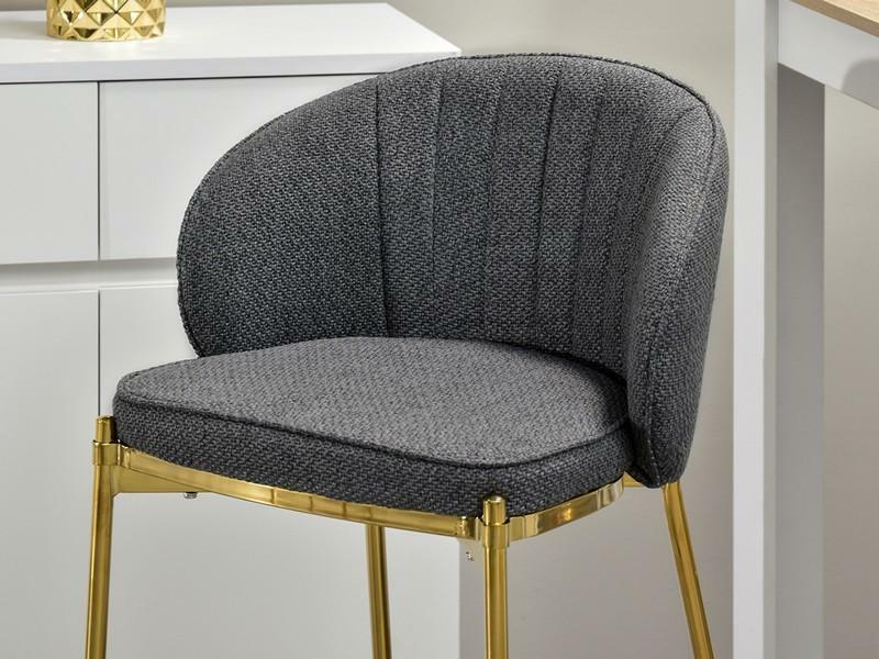 Stolica Farah (grafit + crna)