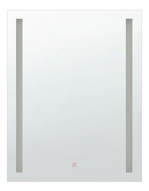 Nástenné zrkadlo 70 x 90 cm Marinet (strieborná)