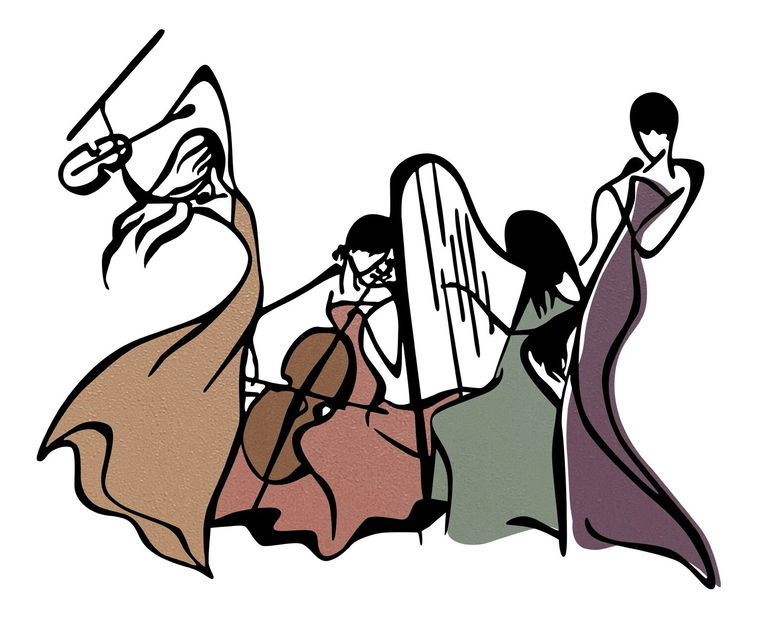 Zidna dekoracija Goldenrod