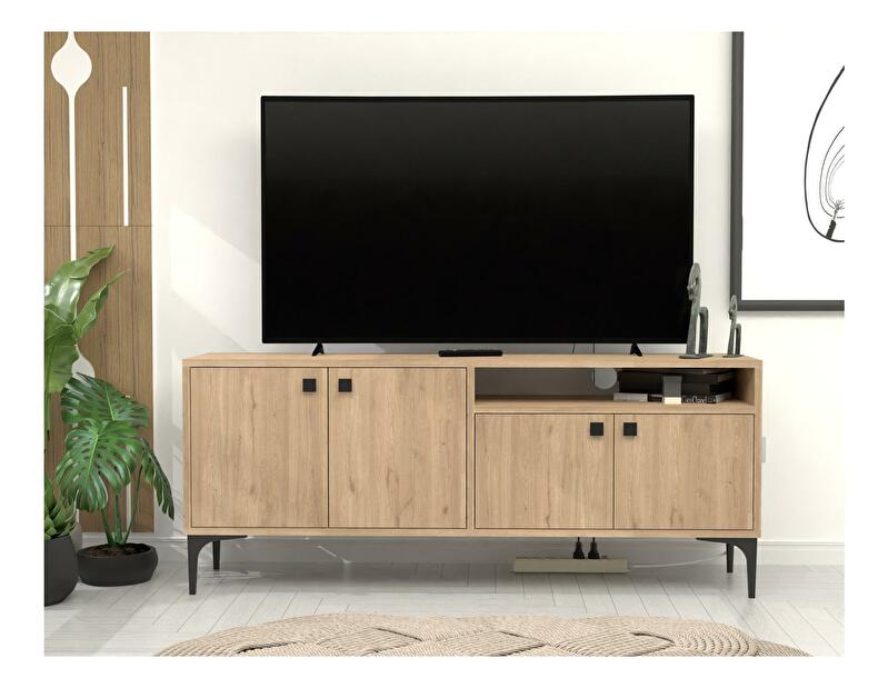 TV asztal/szekrény Kebati 2 (tölgy) 