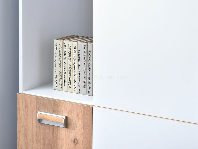 Mobilier cameră studenți Clerigo 04 (alb)