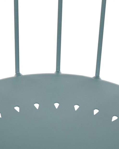 Set 4 ks záhradných stoličiek Chewy (modrá)