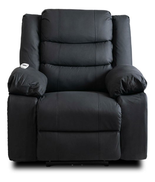 Fotoliu masaj Jornaleros (piele ecologică negru) 