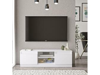 TV asztal/szekrény Badunu (fehér) 