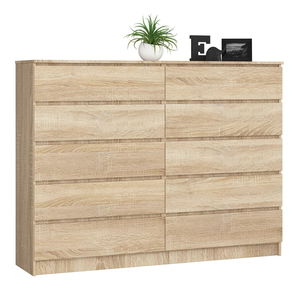 Komoda Kurtinaitis 10SZ (dub sonoma)