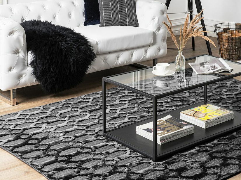 Covor 230 cm Ciboa (gri închis)