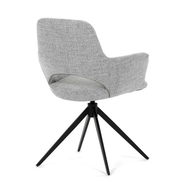 Jedálenská stolička Diamantal (sivá)