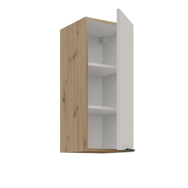 Dulap superior de bucătărie Sayla 30 G-72 1F (cashmir + Stejar artisan)